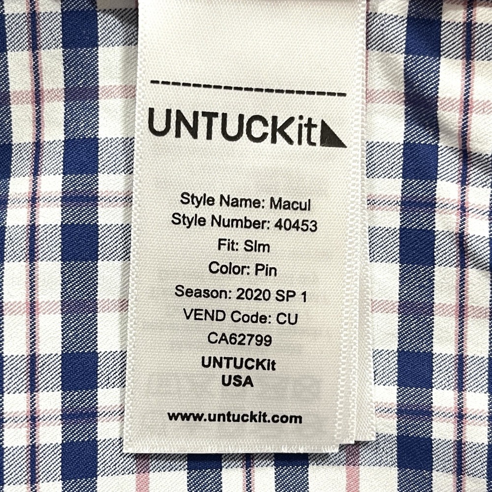 Untuckit Macul Performance Stretch Button Up Shir… - image 7